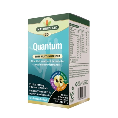 Natures Aid Quantum Elite Multi-Nutrient 30 Tabs